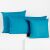 DecoKing AMBER blue jersey cushion covers in various sizes