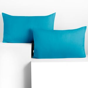 DecoKing AMBER kék dzsörzé díszpárnahuzat 50x60 cm - DecoKing