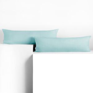 DecoKing AMBER miętowy poszewka na poduszkę typu bolster jersey 20x120 cm - DecoKing