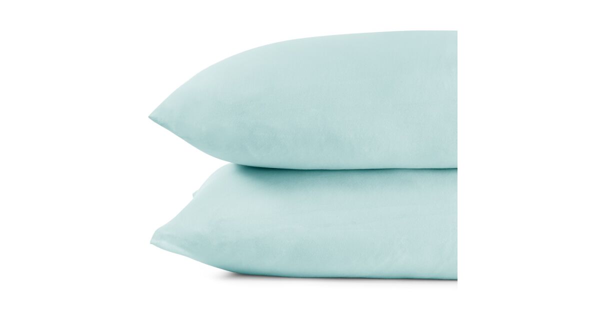 Decorative cushion cover AMBER color mint green style classic fabric jersey 50x50 DecoKing 142546054