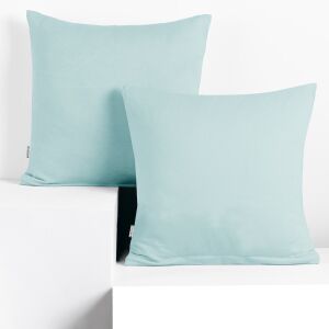 DecoKing AMBER mint green jersey cushion cover 50x50 cm - Cushion cover