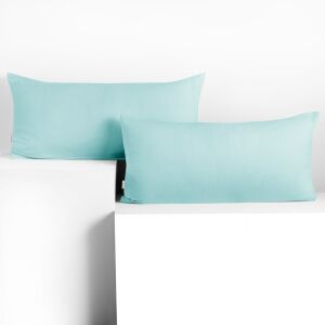 DecoKing AMBER mint green jersey cushion cover 40x80 cm - Cushion cover