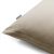 Close-up of Restilo tag on DecoKing Amber cappuccino body pillow cover