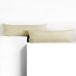 DecoKing AMBER beige jersey pillowcase 40x145 cm - DecoKing