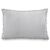 AmeliaHome MEADORE grey cushion cover 50x70 cm with pompom trim, back view