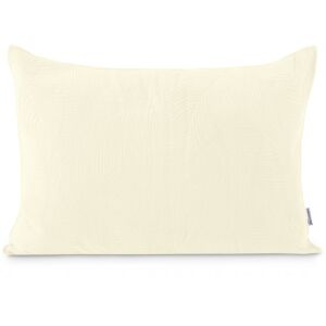 Bézs hímzett modern bársony díszpárna, 50x70 cm, AmeliaHome - Díszpárna