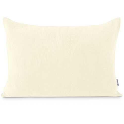 Decorative cushion PALSHA colour beige embroidered style modern velvet, polyester 50x70 50x70 ameliahome