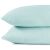 Stacked DecoKing AMBER mint green cushion covers