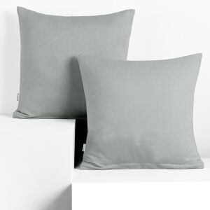 DecoKing AMBER siva jersey navlaka za jastuk 40x40 cm - Posteljina