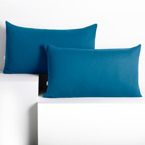 Poszewka dekoracyjna AMBER blue jersey 50x60 DecoKing