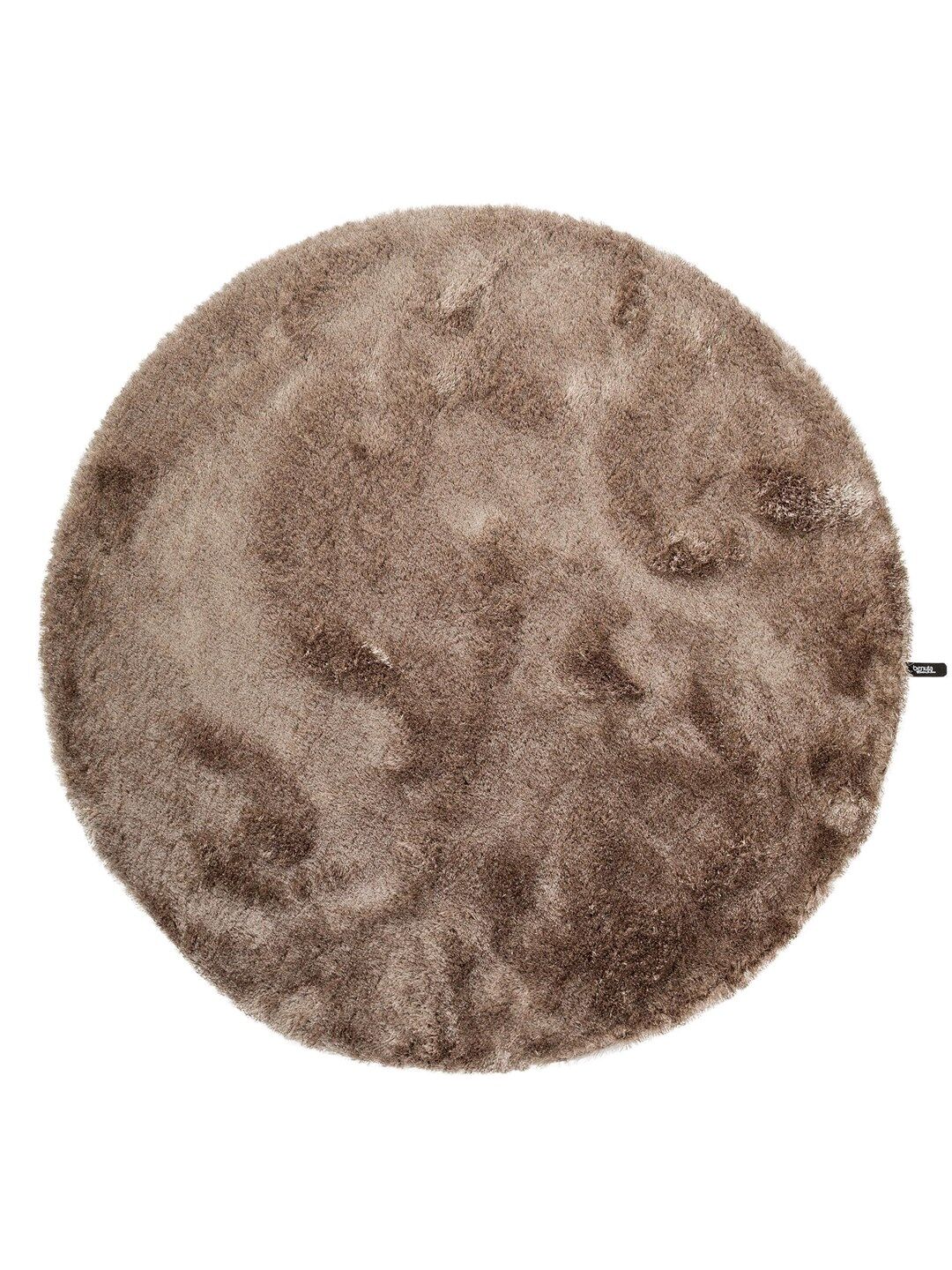 Szőnyeg kerek WHISPER 6 világosbarna glamour r80