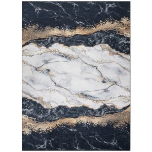 Koberec ARLEN MARBLE1 farba čierna glamour štýl glamour 80x150 Hakano 111364800