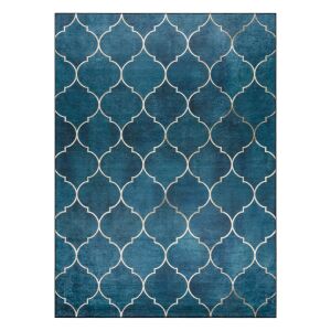 Koberec ARLEN CLOVER farba indigovo modrá glamour štýl moderný 80x150 Hakano 111365657