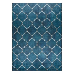 Hakano Arlen Clover Indigo Blue Rug - Modern Glamour Design - Interior design