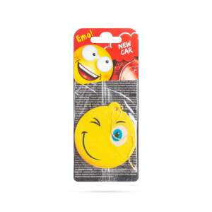 Paloma Emo New Car air freshener with winking smiley face - Car Air Freshener