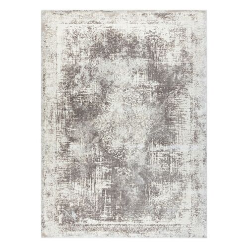 Koberec IONA ROSETTE 3 béžový, 80x150 cm, pohľad zhora