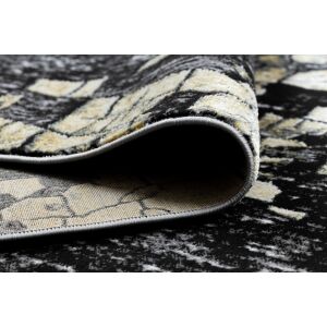 Hakano WELLI BRICK rug edge detail, showing construction - Interior design