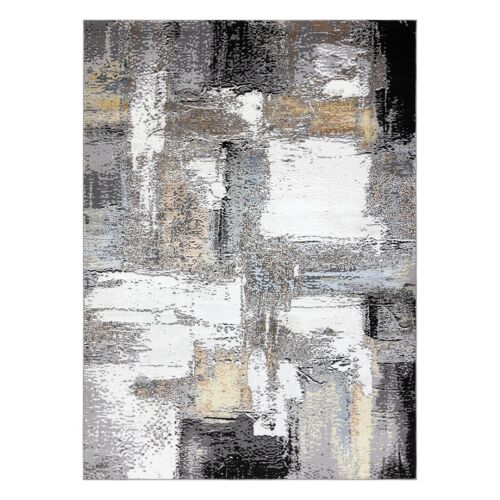 Hakano WELLI ABSTRACT 3 Cream Rug 160x220 cm - Abstract Pattern