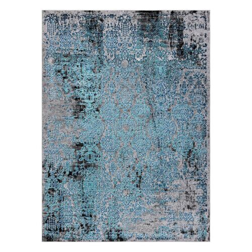 Tepih Hakano WELLI ORNAMENT 6 morsko zeleni, 160x220 cm, moderni dizajn