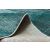 Hakano WELLI VINTAGE teal rug folded corner showing backing