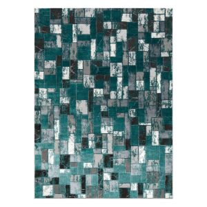 Szőnyeg WELLI GEOMETRIC 3 tengerzöld 160x220  111370836