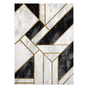 Hakano Estema Marble 3 black rug, geometric design, 120x170 cm - Rug