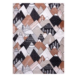 Tepih Hakano Beo Tops kremasti 140x190 s planinskim uzorkom - Uređenje interijera