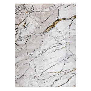 Hakano MOSSE MARBLE 2 cream rug, 80x150 cm, marble pattern - Rug