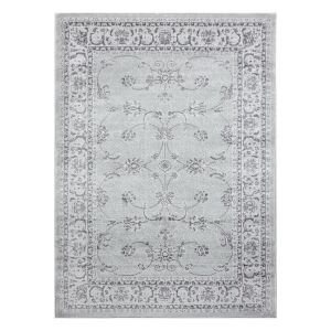 Tepih Hakano TREX FRAME 2 sivi, 140x190 cm, tradicionalni dizajn - Dom i vrt