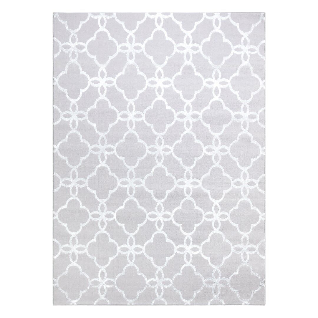 Szőnyeg TREX CLOVER szürke 160x220