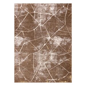 Hakano TREX MARBLE beige rug, 140x190 cm, abstract design - Interior design