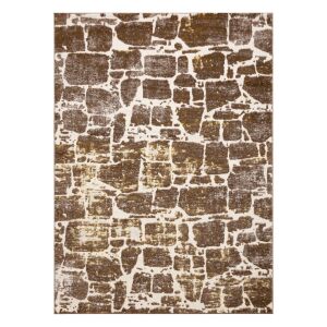Hakano TREX BRICK beige rug, brick pattern, 120x170 cm - Rug