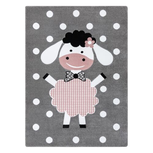 Koberec TINIES DOLLY farba sivá 140x190 Hakano 111379486
