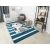 Hakano TINIES PUPPY blue rug in kids room setting