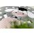 Hakano Tinies Dolly round rug with sheep design, partial view