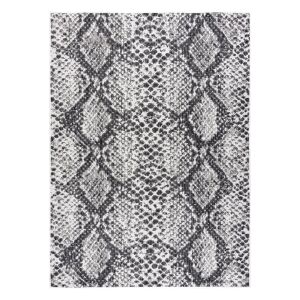 Hakano Vinea Snake creme Teppich 140x190 cm mit Schlangenmuster - Innenarchitektur