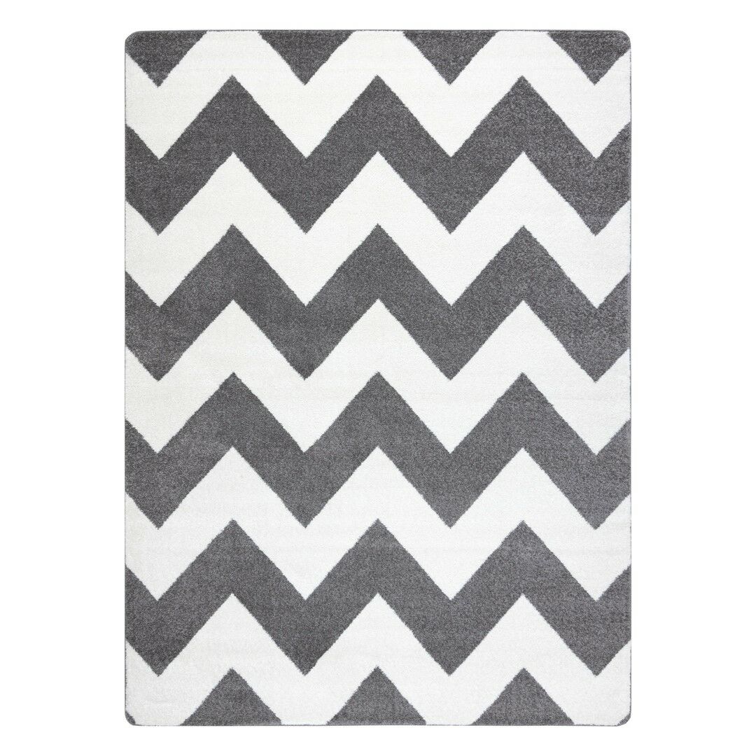 Szőnyeg ESMESA ZIGZAK 2 szürke 140x190