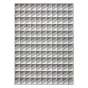 Hakano Wink Rhombus gray rug, 120x170 cm, geometric pattern - Interior design