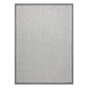 Tepih Hakano Wink Lines sivi, 120x170 cm, prugasti dizajn - Uređenje interijera