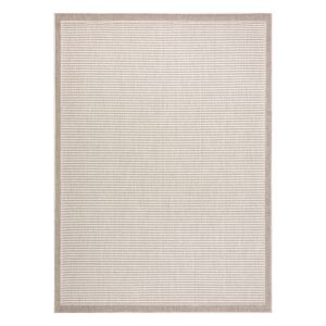 Hakano Wink Lines beige rug, 80x150 cm, rectangular area rug - Rug