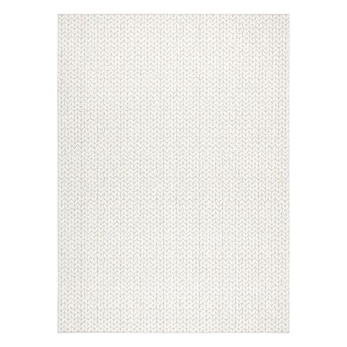 Koberec Hakano Wink Chevron béžový, 140x200 cm, obdĺžnikový, chevron vzor