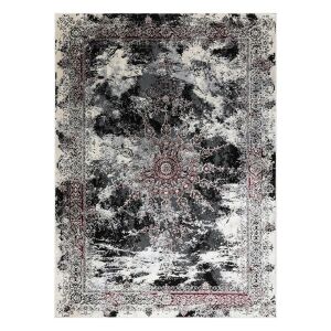 Hakano LEAN ROSETTE Cream Rug 140x190 cm - Abstract Design - Interior design