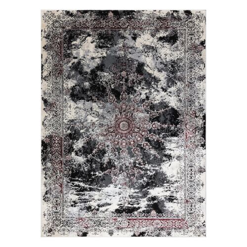 Hakano LEAN ROSETTE Cream Rug 160x220 cm - Abstract Design