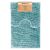 Restilo Bati turquoise bathroom rug set 50x80+40x50 cm