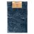 Restilo Bati dark blue bathroom rug set with toilet contour mat