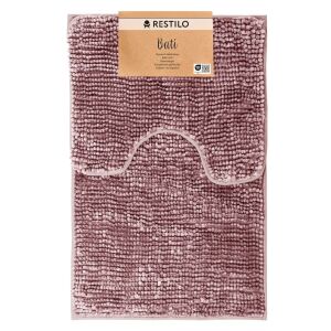 Restilo Bati rosa Badezimmerteppich Set, modernes Design - Badezimmermöbel