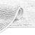 Rolled corner of AmeliaHome Bati white bathroom rug