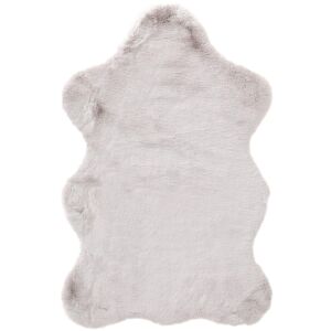 Dywan ze sztucznego futra Benuta DAVE, szary, 60x90 cm, styl glamour - Projektowanie wnętrz