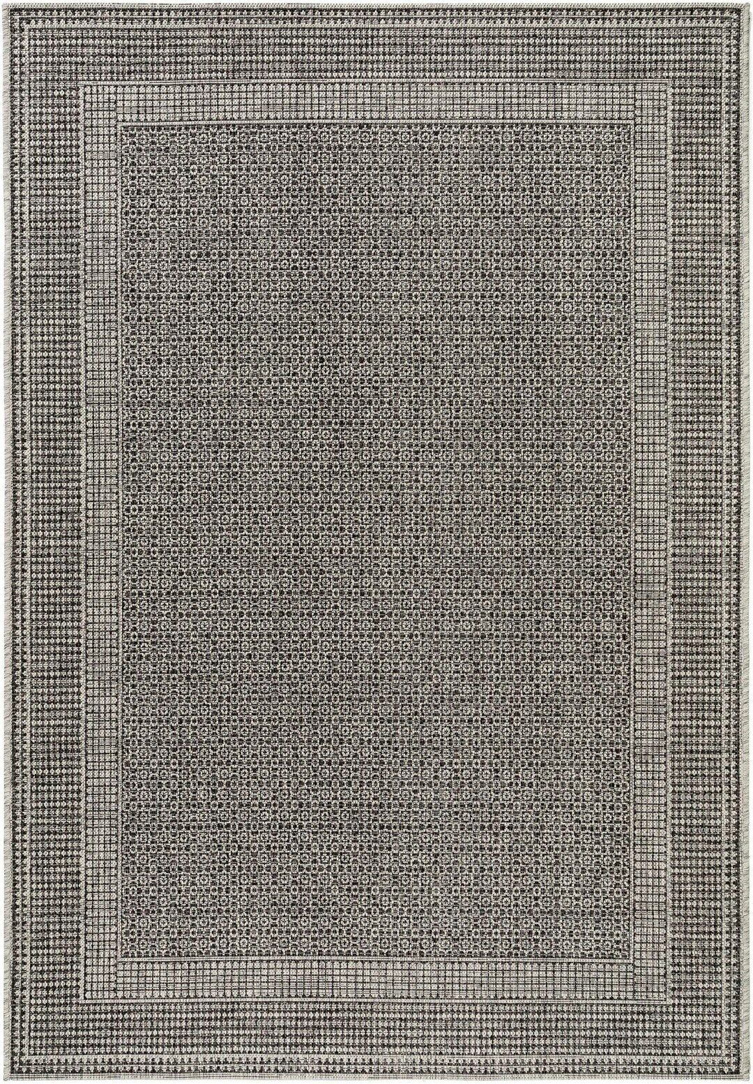 Szőnyeg CLEO antracitszürke tropikus 80x150