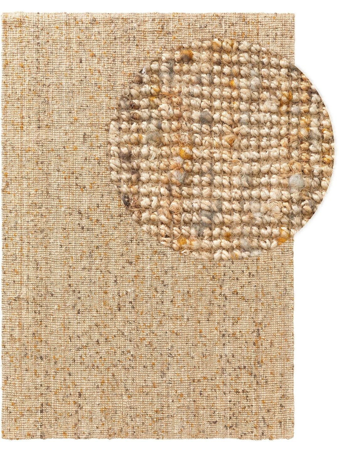 Szőnyeg SAM világosbarna modern 80x150